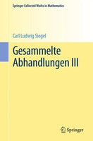 Carl Ludwig Siegel | Gesammelte Abhandlungen III | Taschenbuch | Englisch (2015)