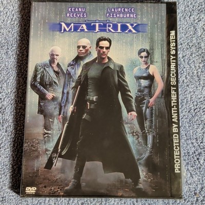 Warner Bros. The Matrix DVD Keanu Reeves Laurence Fishburne