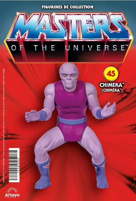 Figurine Chimera Masters of the Universe Altaya N°45 pour décoration de bureau geek retro