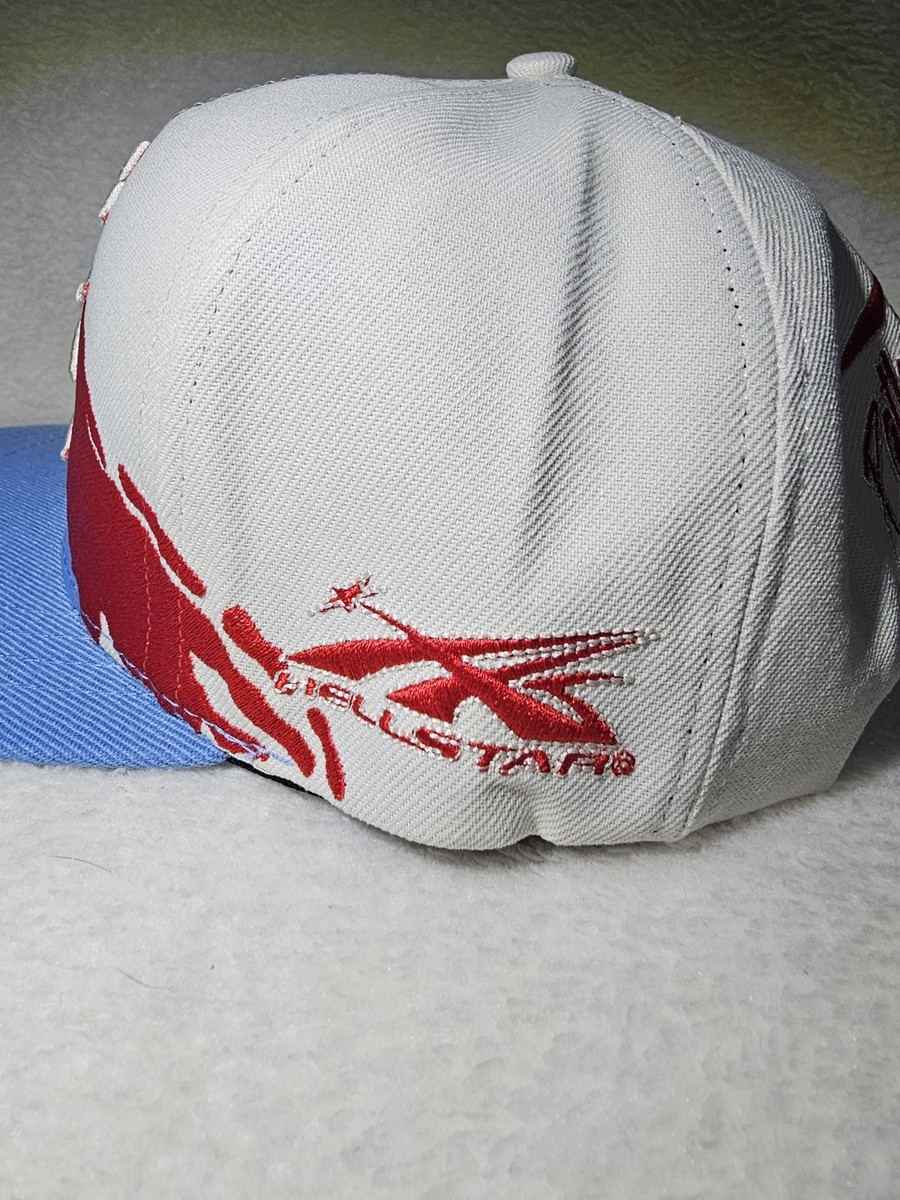 HELLSTAR Paintbrush Red Blue White SnapBack Hat AUTHENTIC | eBay