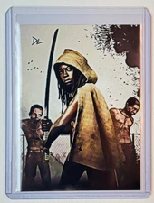 Michonne Limited Edition Artist Signed “The Walking Dead” Trading Card 8/10