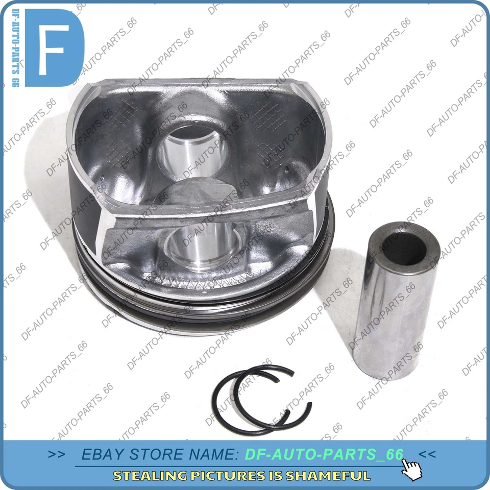 Juego de 4 pistones y anillos MAHLE Φ77+0,5 mm para Mini Cooper R56 R55 R57 1,6T N14B16A Foto 4 de 4