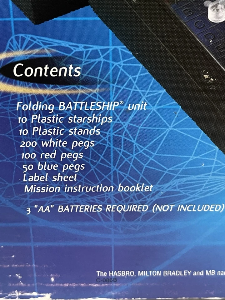 Vintage Electronic STAR WARS Battleship 2002 Milton Bradley Hasbro Game TESTED - Image 3 of 4