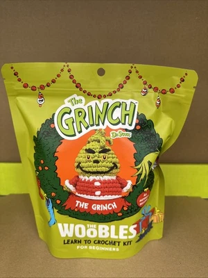 New The Woobles Crochet Kit - The Grinch Dr. Seuss