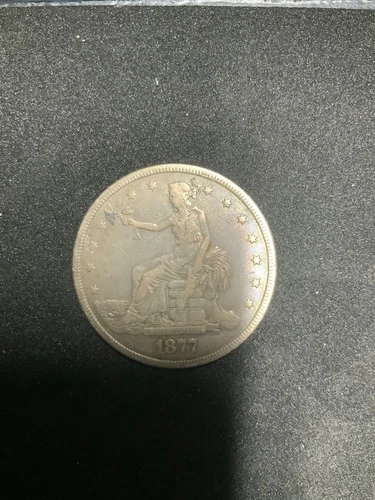 1877 trade dollar Philadelphia mint