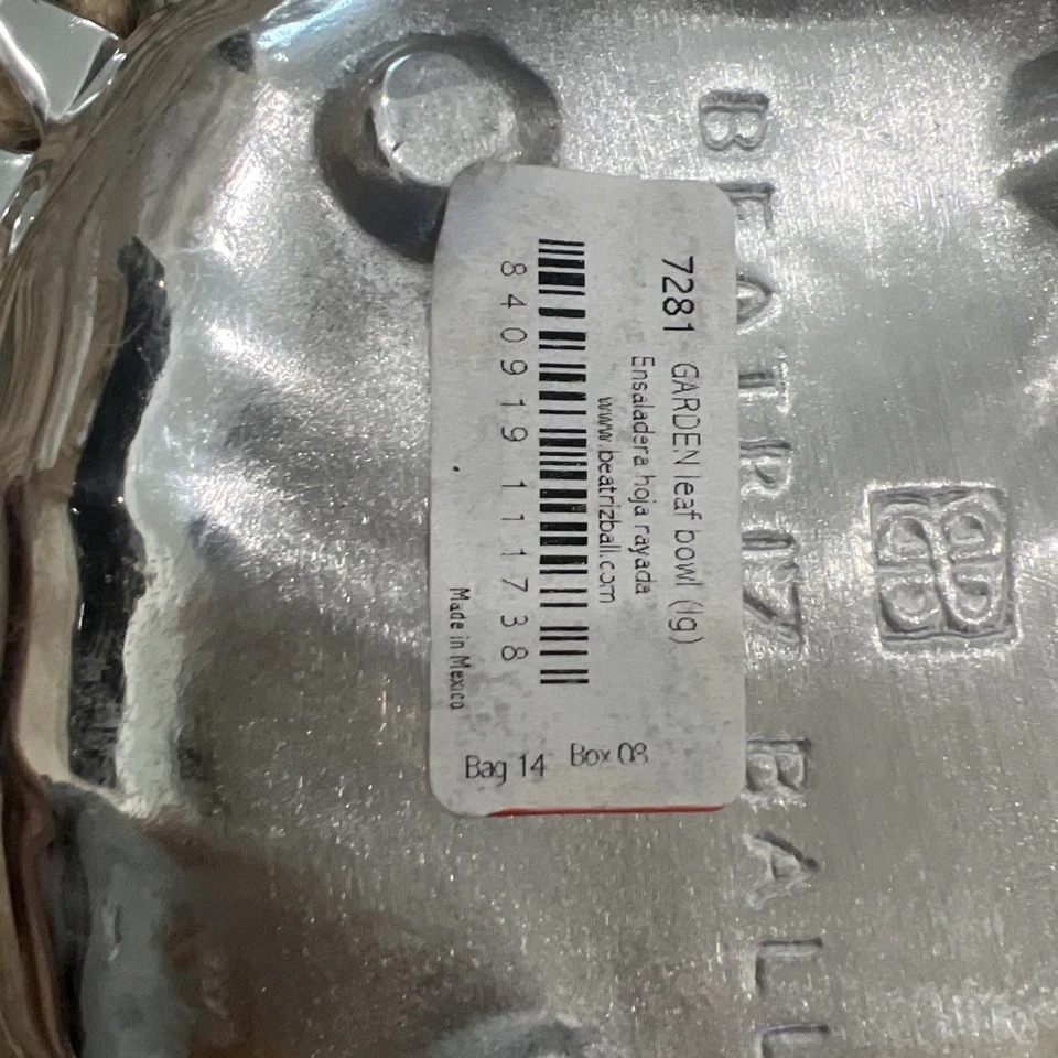 BEATRIZ BOLA JARDÍN PLOMO CUENCO GRANDE NUEVO Foto 3 de 4