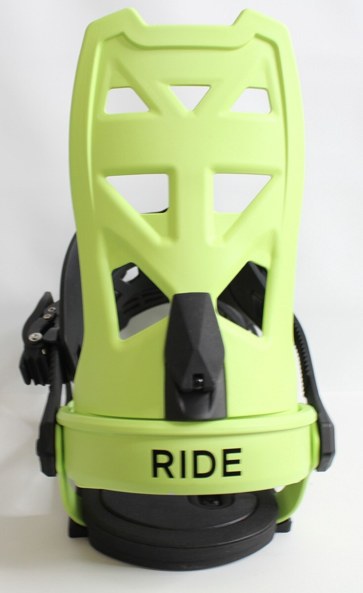 Ride A-8 Snowboard Bindings, Medium (Men's US Size 6-10), Lime