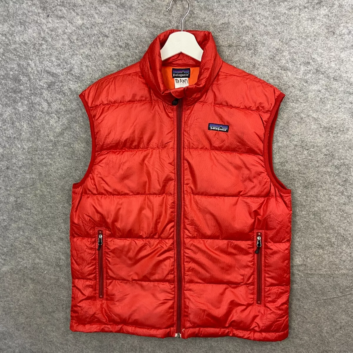Goose down top gilet mens