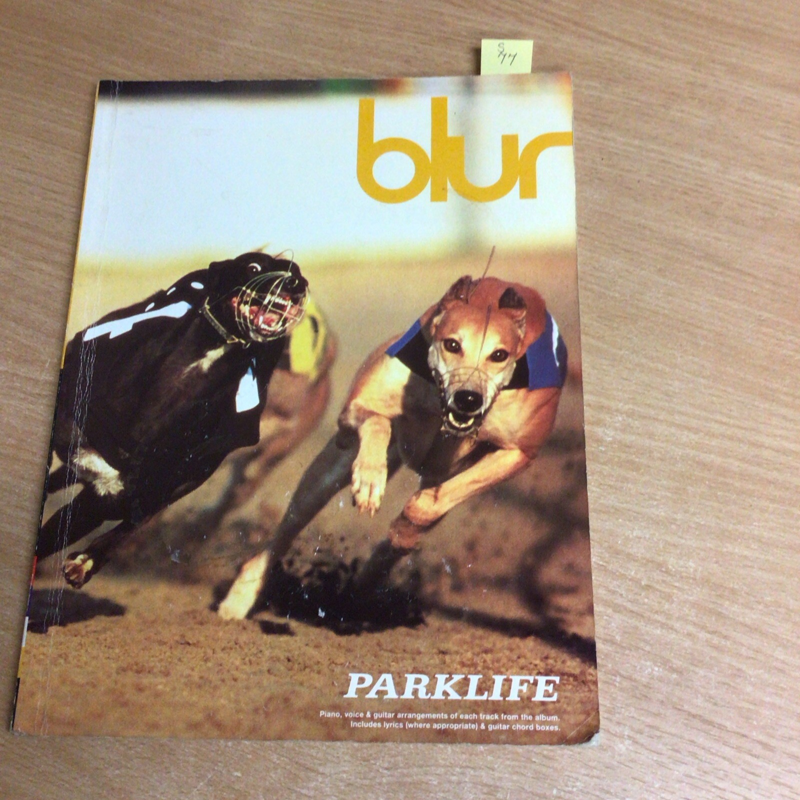 'Parklife': BLUR : ( Piano, Vocal ,Guitar) by Blur Paperback Book