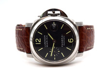 Panerai Luminor Marina Stainless Steel Automatic Leather Men's Watch PAM00048
