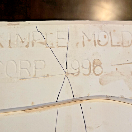 Kimple Ceramic Slip Cast Clay Mold VTG 1996 2713 Sept/Oct Native Indian Childre - Picture 21 of 24
