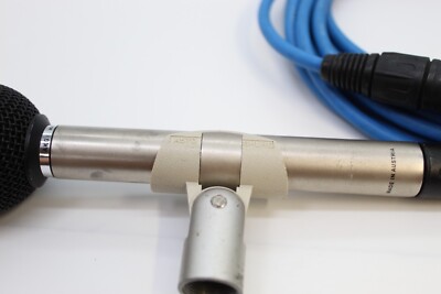 AKG C 451 E Vintage Condenser Microphone With Cord Tested Working