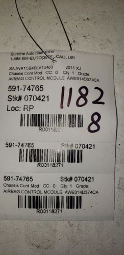 2010-2015 JAGUAR XJ CONTROL MODULE C2D43935/AW9314D374CA 118271 - Picture 7 of 12