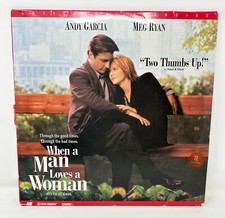 When A Man Loves A Woman Laserdisc 2549AS Widescreen LD WS Meg Ryan Andy Garcia