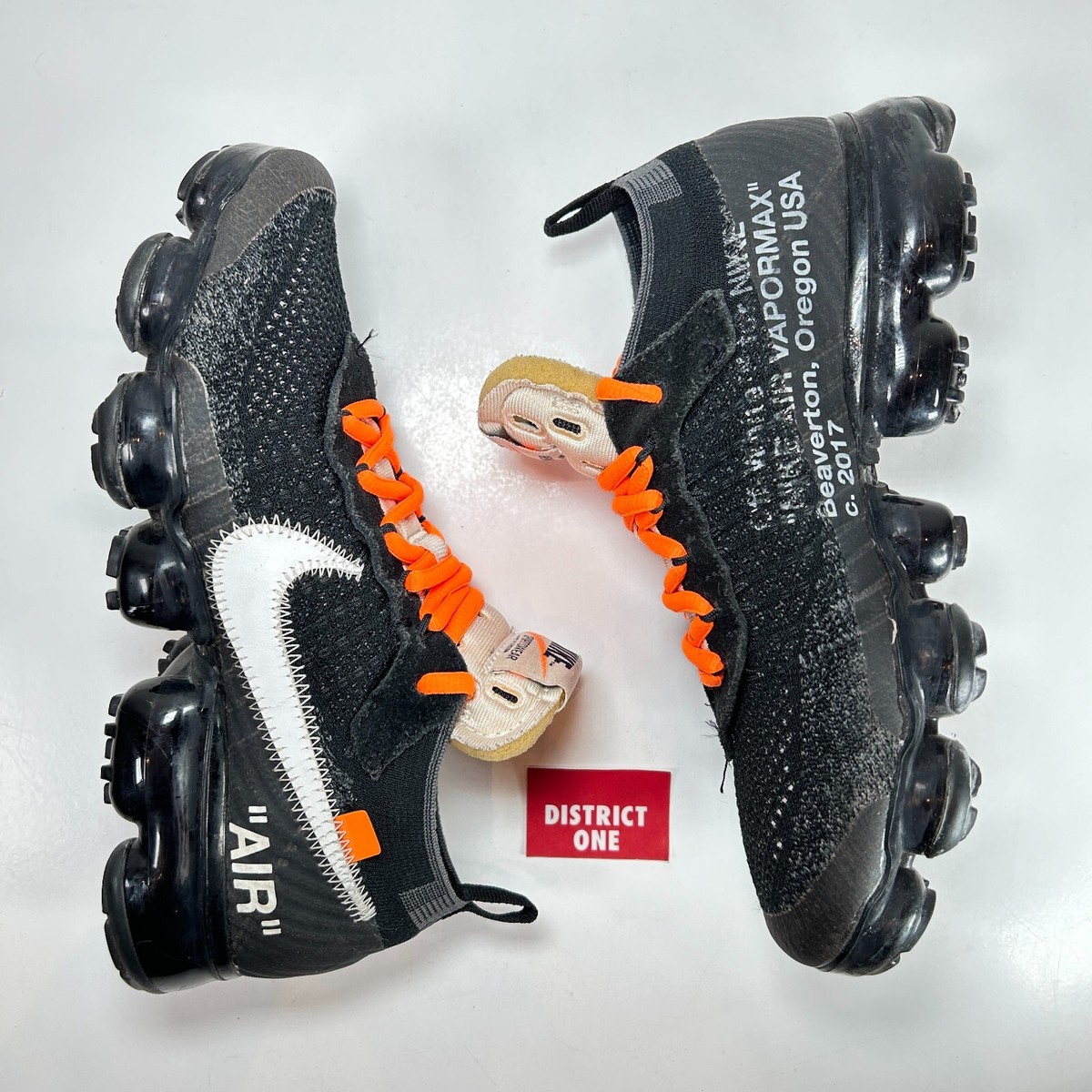 Off White x Nike Air VaporMax The Ten - Size 6 - AA3831 001 | eBay