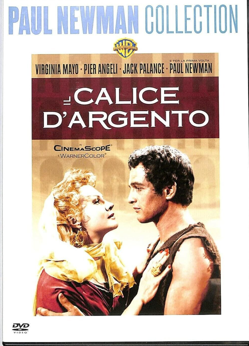 Dvd IL CALICE D'ARGENTO con Paul Newman nuovo sigillato 1955