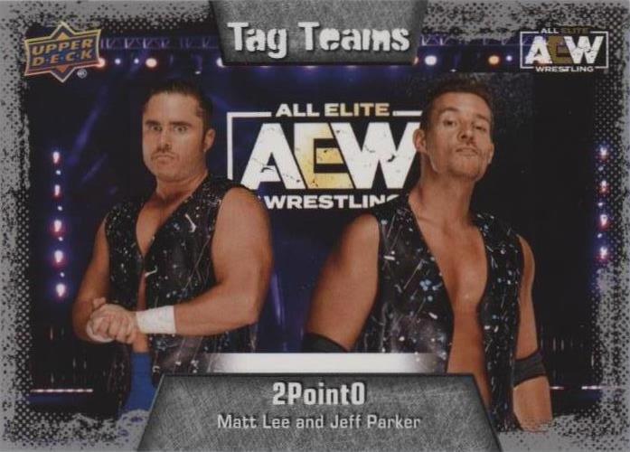 2022 Upper Deck AEW All Elite Wrestling - Jeff Parker Matt Lee #85 - 1 of 1