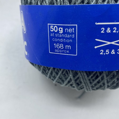 Ecossia DMC Thread Embroidery 100% Cotton Made In France Gray Blue Lot Of 9 - Picture 13 of 13