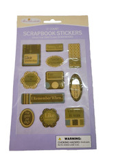 Miss Elizabeth's Scrapbook Stickers-Memories-Crafting-Scrapbook-Greeting Card