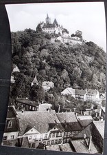 GDR Postcard 1977: Wernigerode Harz - View of the Castle