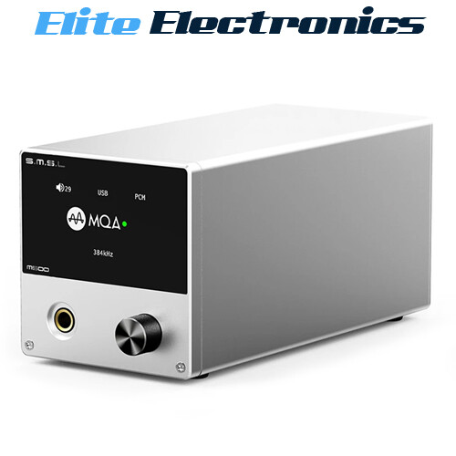 SMSL M500 MQA ES9038PRO XMOS Hi-Res DAC Headphone Amplifier Silver