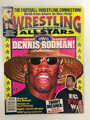 Rodman Magazines Wrestling All Stars Magazine #98 November 1997 Dennis Rodman No Label ...