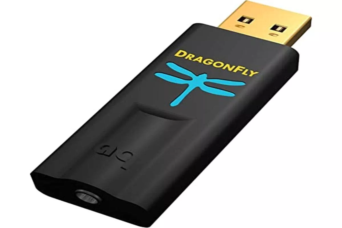 AudioQuest DragonFly Black v1.5 Plug in USB DAC Preamp Headphone Amp