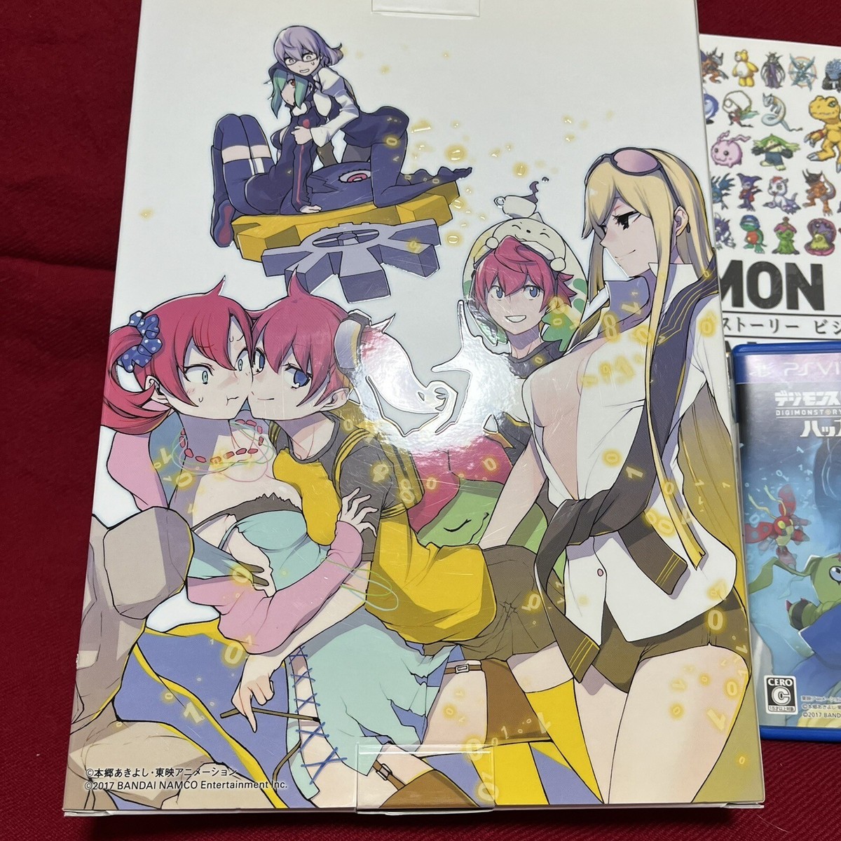 20th Boxed Digimon Story Visual Art Book Cyber Sleuth