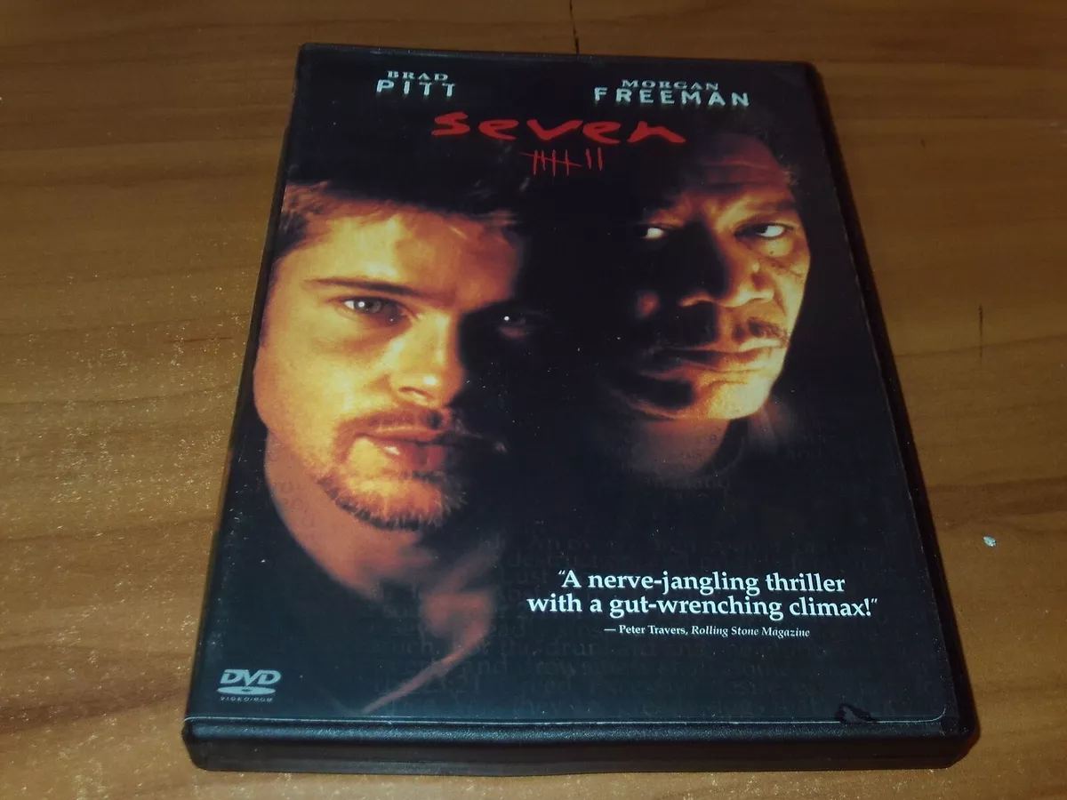 Seven DVD 2004 Widescreen 7 Brad Pitt 794043698927 eBay