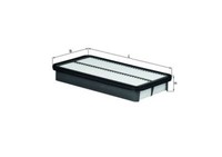 Knecht LX809 Luftfilter FüR Lexus ES Pontiac Trans Avensis Verso Caldina Camry