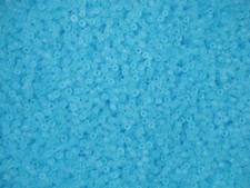 Seed Beads Japanese Matsuno Size8RR Code-17MA Frosted Lt Sky Blue