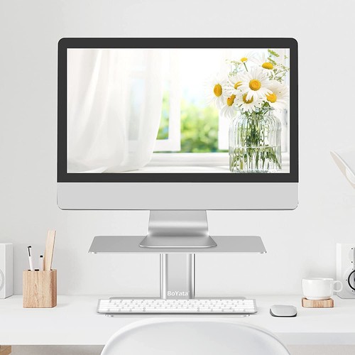 Support Moniteur Réglable Métal Lourd Riser Compatible avec TV PC Ordinateur Portable 3COLO - Photo 17/24