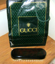 VINTAGE GUCCI GARMENT BRUSH in Original Box and Gucci gift bag.