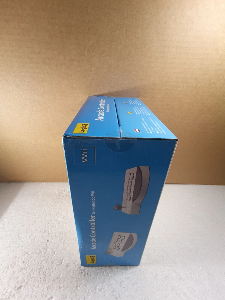 Wii Arcade Stick / Controller LOGIC3 NEW! Original Sealed! Turbo Fire Function - Image 4 of 4