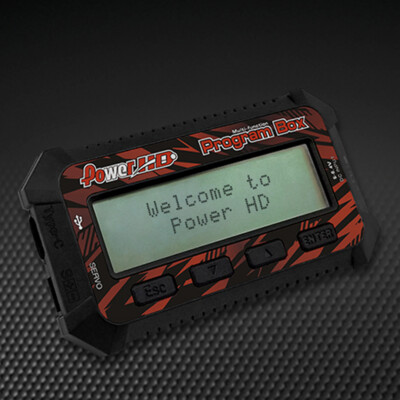 NEW Power HD PG-CB63 Multi-Function Servo Programing Box - Voltage 5-8.4V DC