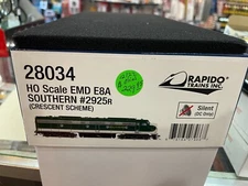 HO Rapido EMD E8A Southern #295R (Cresent Scheme) DC $ 229.95