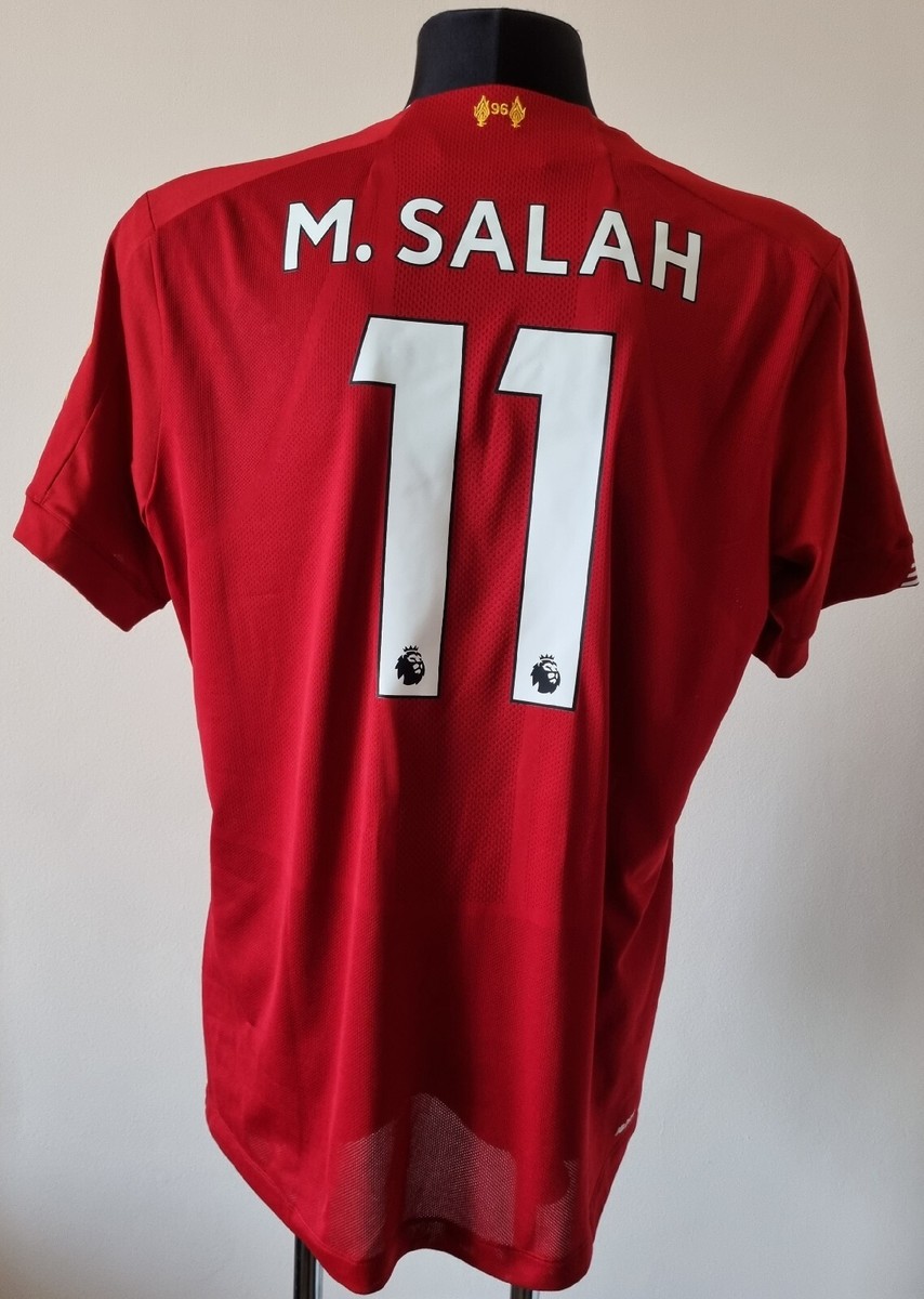 Liverpool 2019 - 2020 Home football New balance shirt #11 M. Salah
