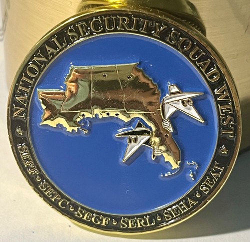 Authentic & Rare NCIS SEFO National Security Division Challenge Coin - Picture 3 of 3