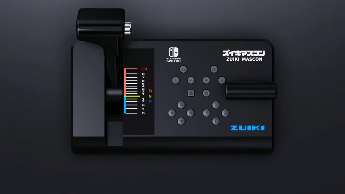 ZUIKI MASCON Controller GO By Train Densha De GO NINTENDO