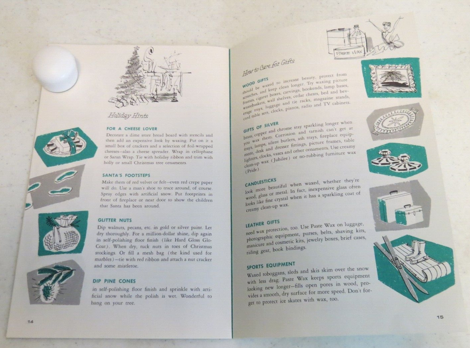 Johnson Wax Easy to Make Gifts for the Small Budget Booklet Pamphlet