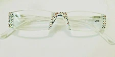 Sassy Fine European Colorado AB  Crystals Reading Glasses Readers FREE SHIPPING
