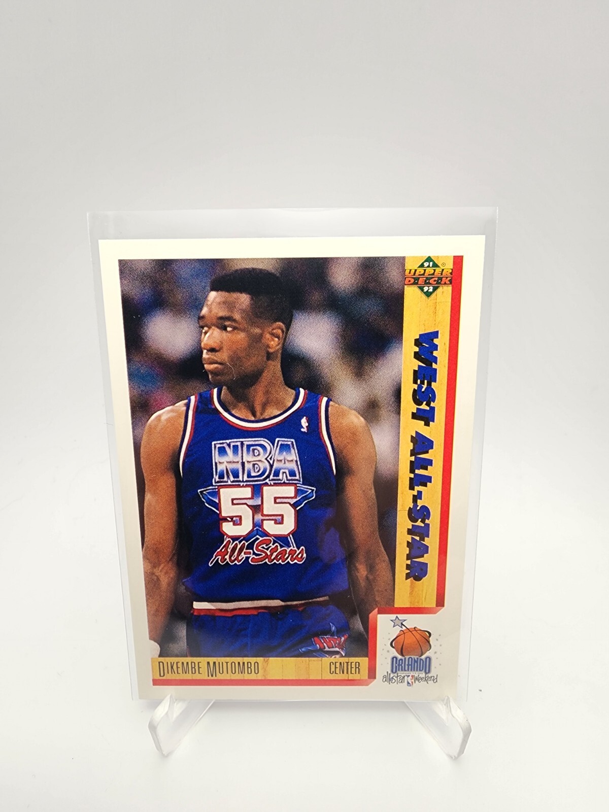 1991-92 Upper Deck Basketball #471 Dikembe Mutombo All-Star