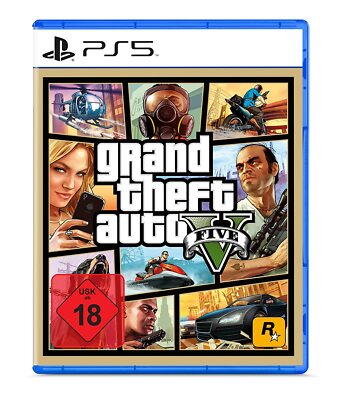 Greatest Hits Gtav Gta 5 Ps3 Cd GTA (Grand Theft Auto V) PS5 !!!!! NEU+OVP  !!!!!, image size:346x400