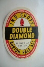MINT IND COOPE BURTON TO LATE GEORGE VI D D BREWERY BOTTLE LABEL