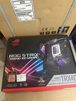 ASUS ROG STRIX TRX40-XE GAMING support AMD Ryzen Threadripper 3960x/3970x/3990x