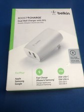 NEW Belkin 20W USB-C Wall Charger Fast Charge WCB007DQ