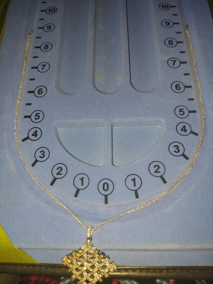 Collar de malla tejida Epiphany Diamonique Foto 3 de 4