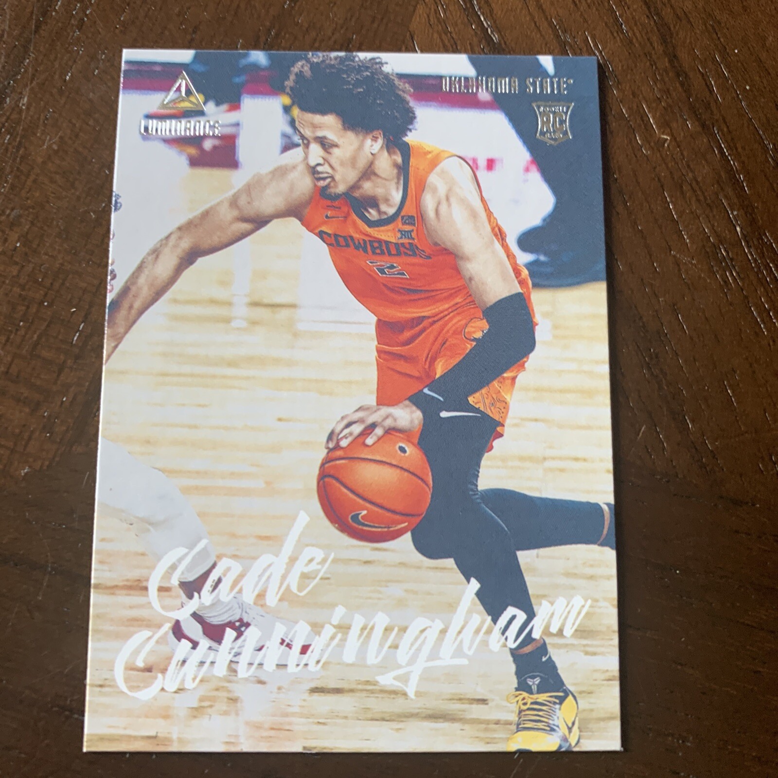 Cade Cunningham  2021-22 Panini Chronicles Luminance Draft Picks #76 Rookie RC