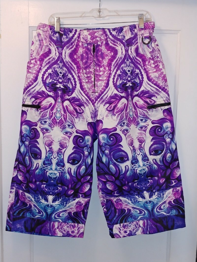 パンツ space tribe psychedelic short pants space tribe psychedelic short pants