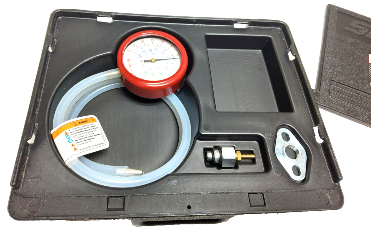 NEW Snap-on™ EEPV511 Vacuum Pressure Gauge Tester Set in Case | eBay